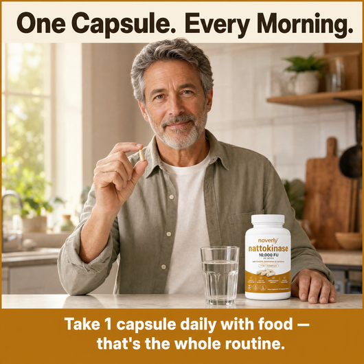 Max Potency Nattokinase 10,000 FU — Circulation Support